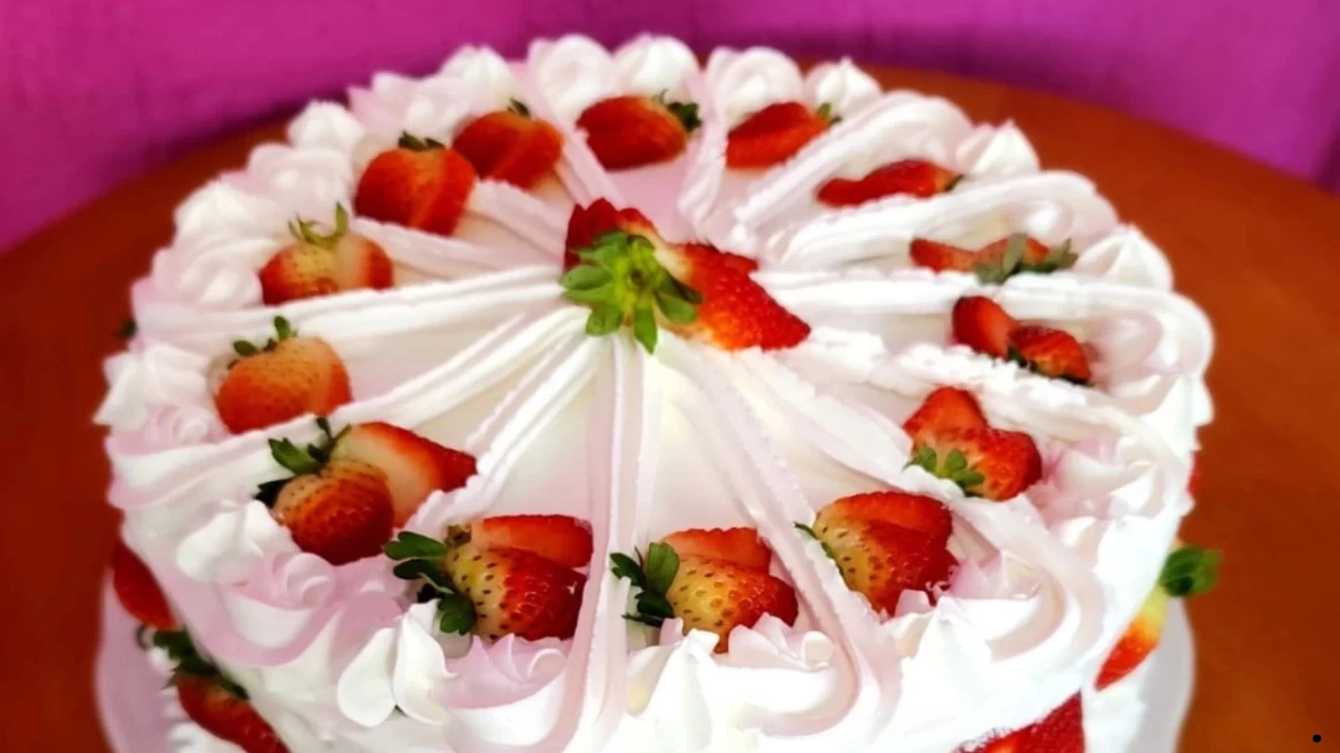 Bolo de Morango 