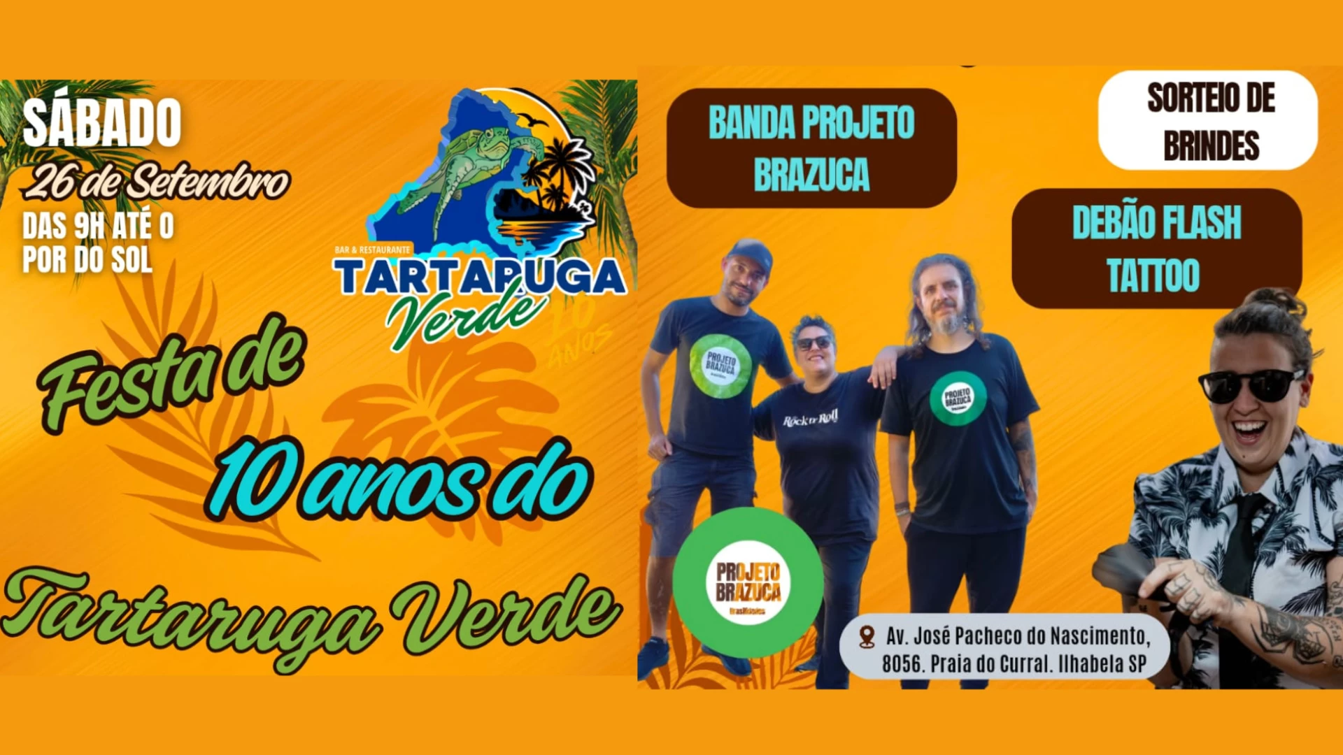 10 Anos do Tartaruga Verde