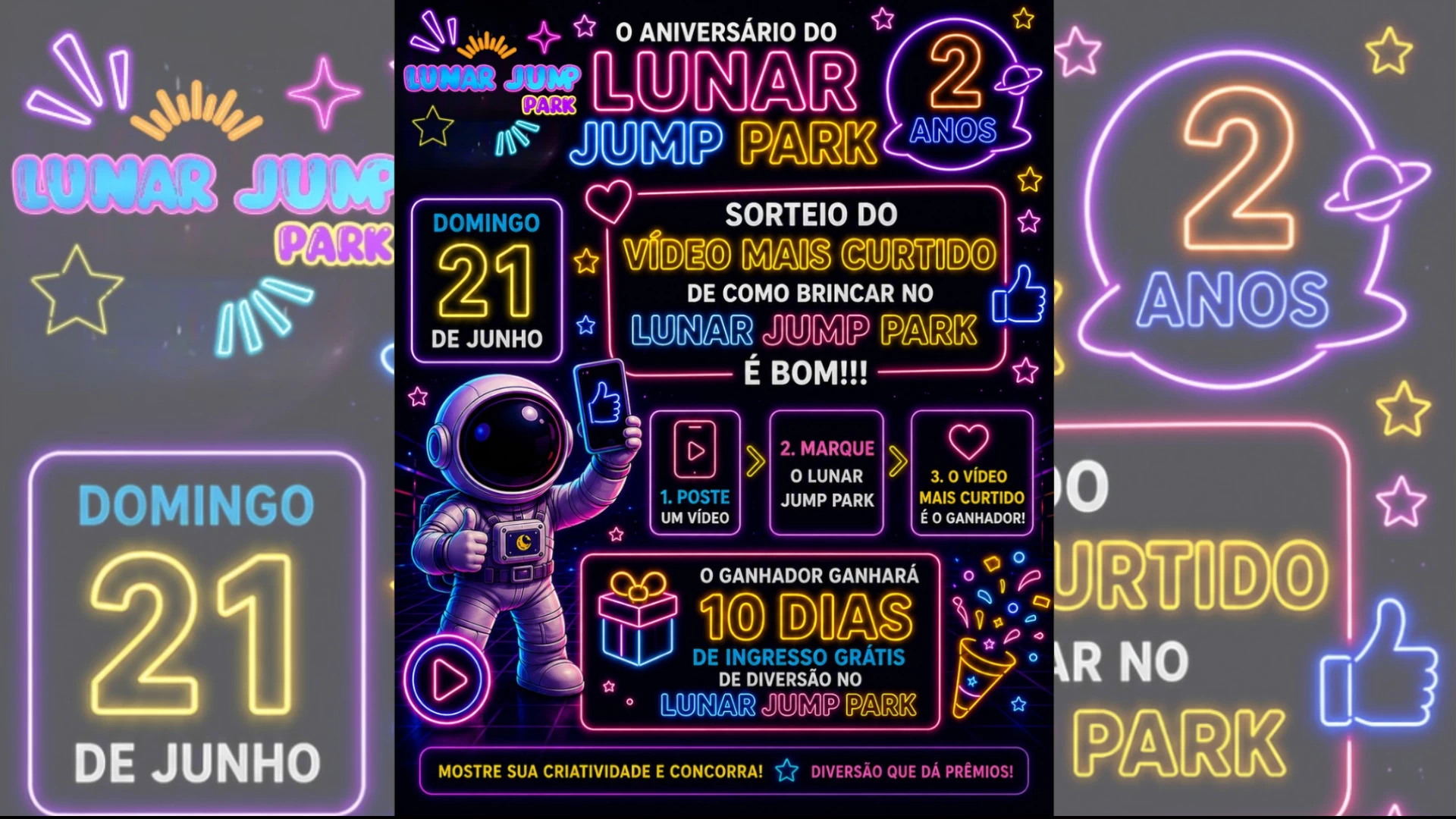 Aniversário do Lunar Jump Park