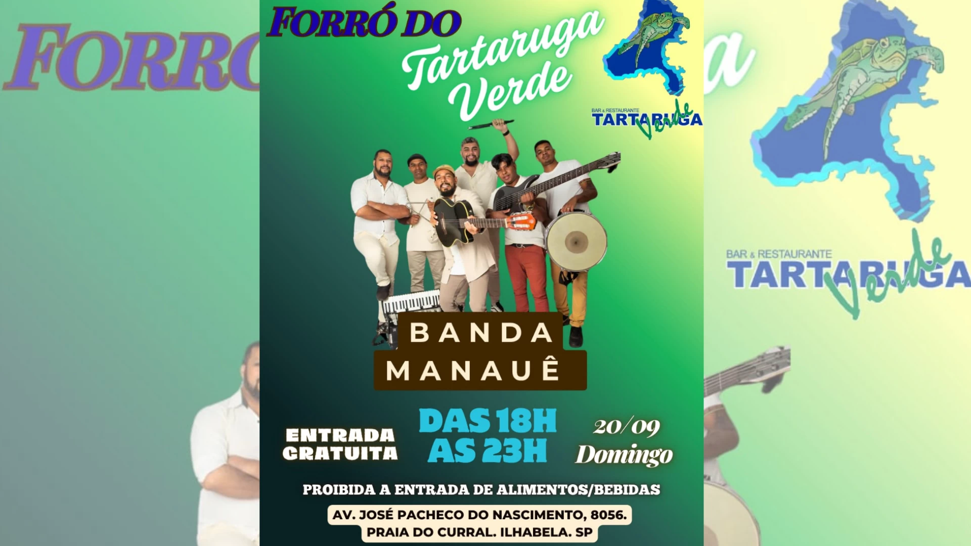 Banda Manauê no Tartaruga Verde
