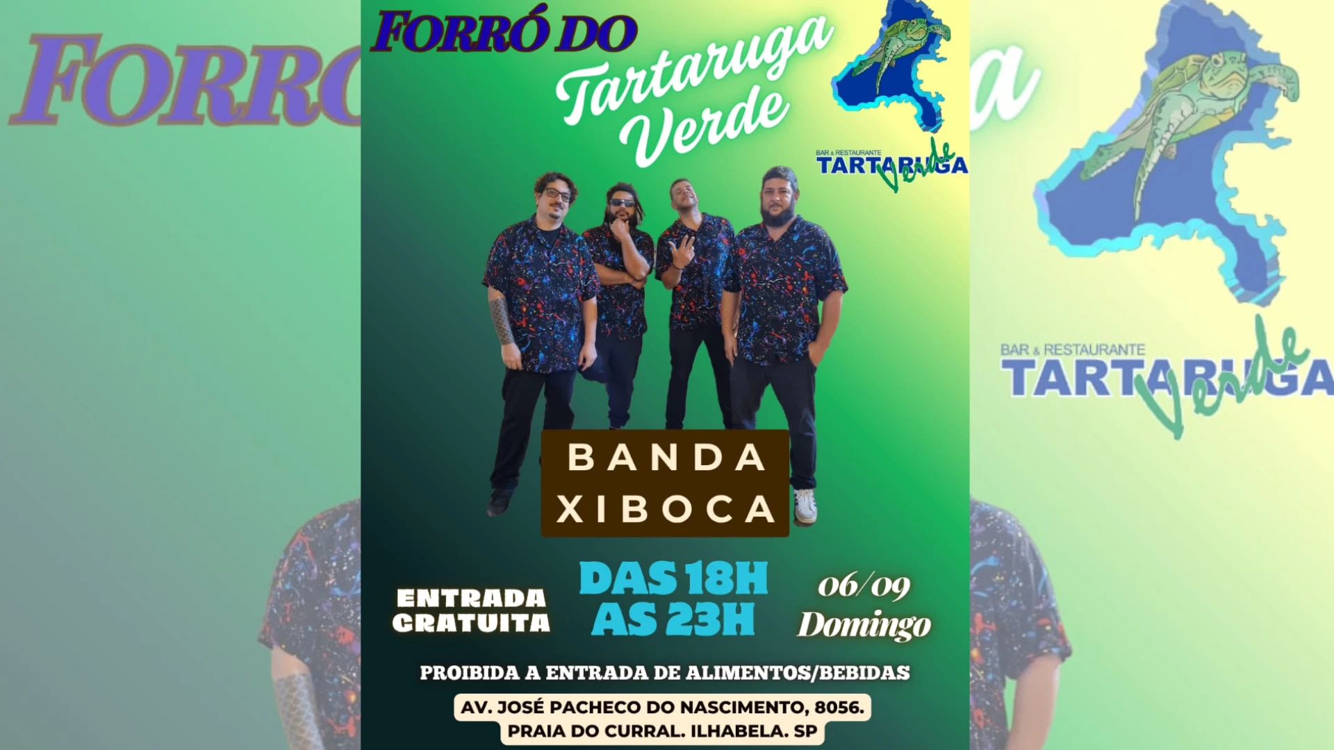 Banda Xiboca no Tartaruga Verde