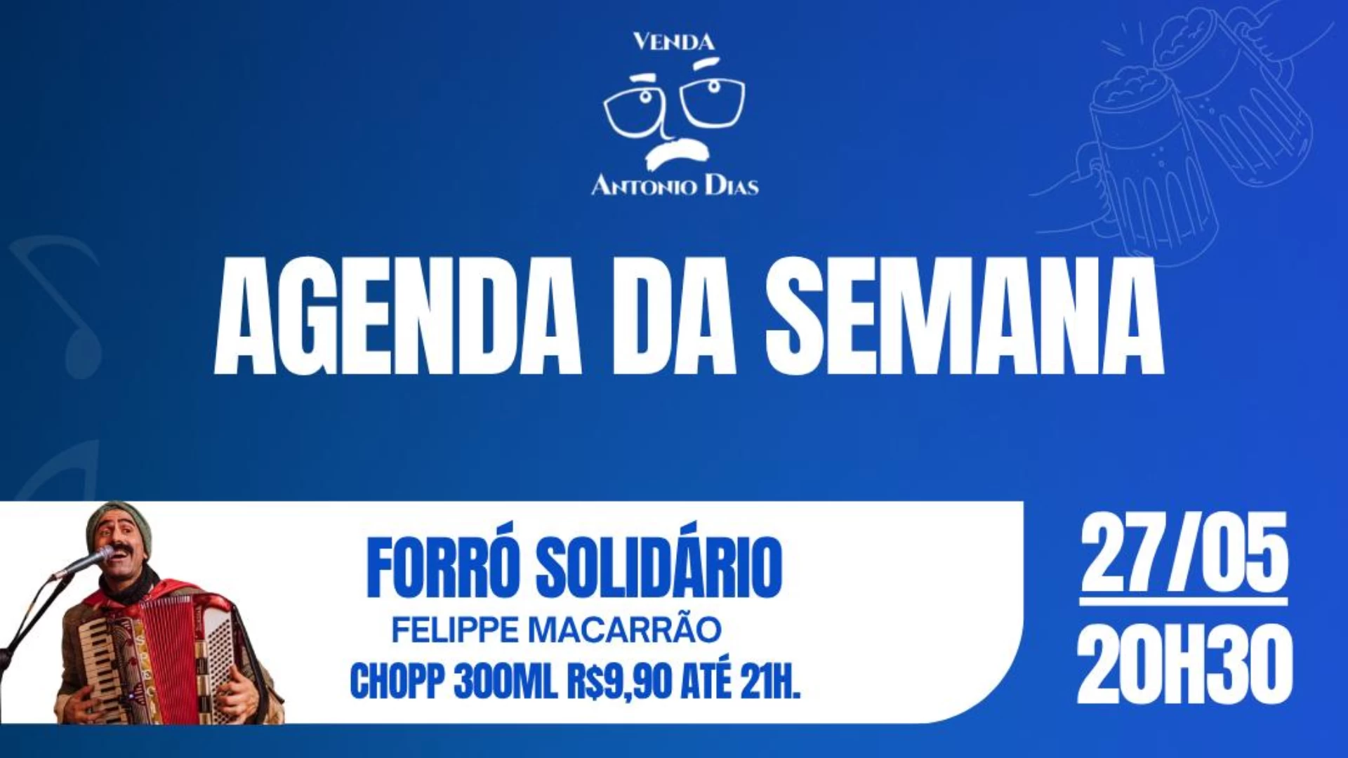 Felippe Macarrão no Antônio Dias