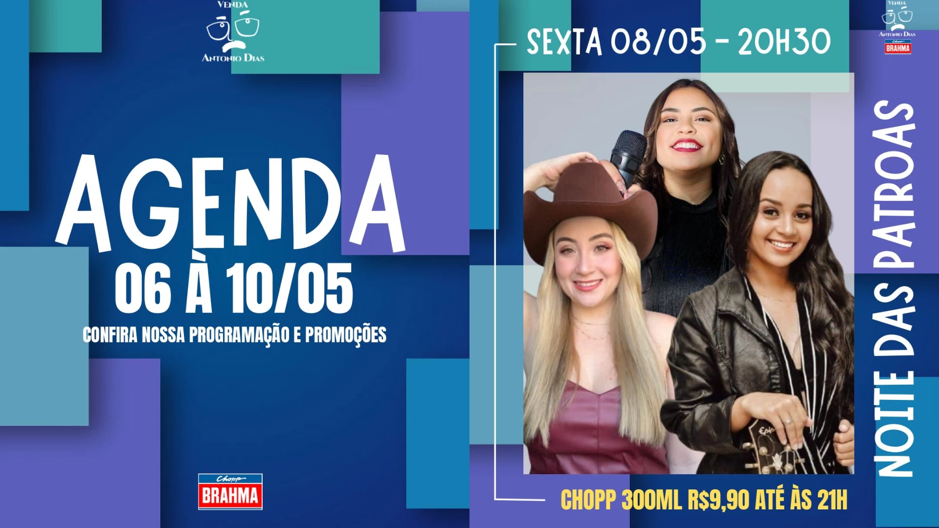 Noite das Patroas no Antônio Dias