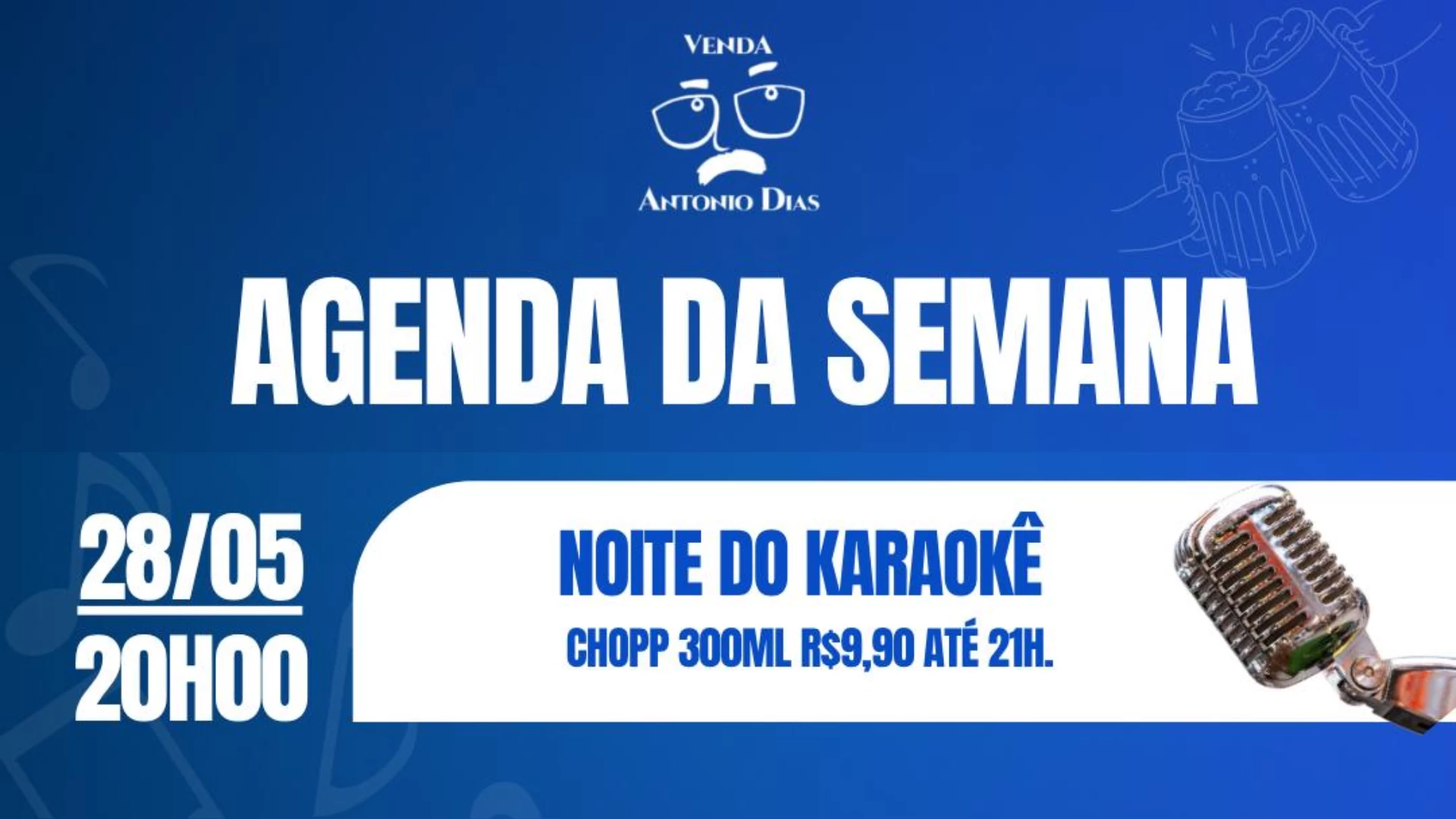 Noite do Karaokê no Antônio Dias